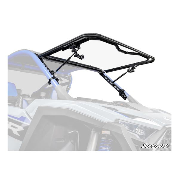 SuperATV Scratch-Resistant Flip Windshield (FWS-P-PROR-001-70) - Driven Powersports