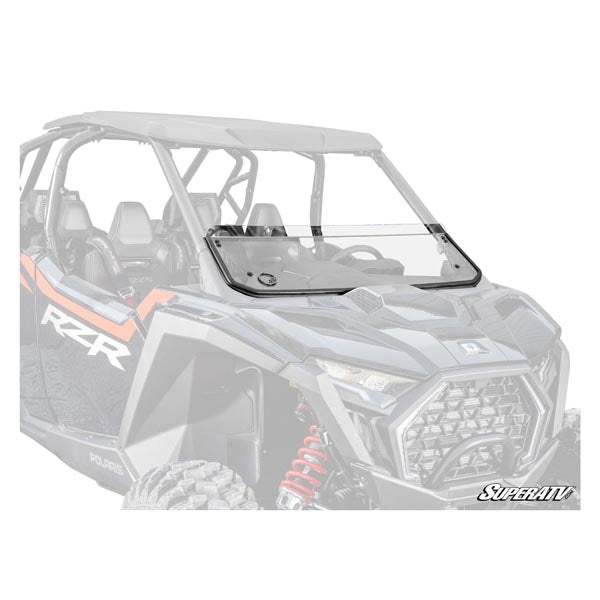 SuperATV Half Windshield - Clear Tint (HWS-P-PROXP-002-75) - Driven Powersports