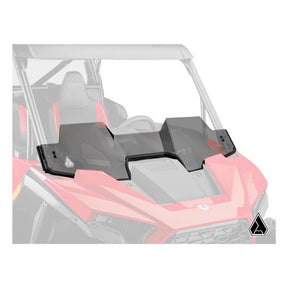 SuperATV SATV HALF WINDSHIELD POL (HWS-P-RZRXP-002-72) - Driven Powersports