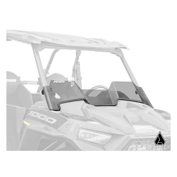 SuperATV Half Windshield (HWS-P-RZRXP-72) - Driven Powersports