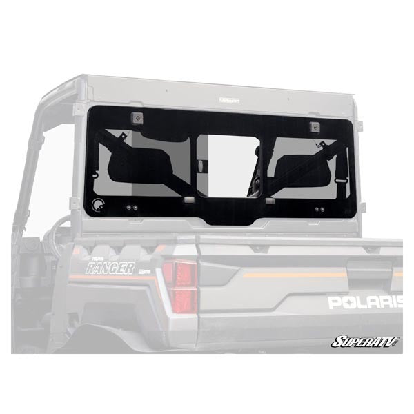 SuperATV Glass Sliding Rear Windshield (RGWS-P-RAN1K) - Driven Powersports