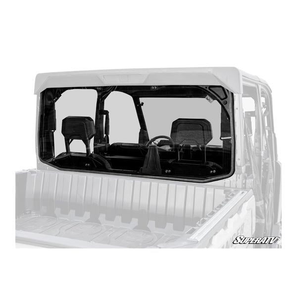 SuperATV Rear Windshield - Light Tint (RWS-P-RANXD-72) - Driven Powersports