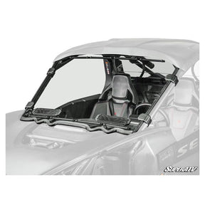 SuperATV SATV VENTD FULL WINDSHIELD SEG (WS-SW-VILL-V-70) - Driven Powersports