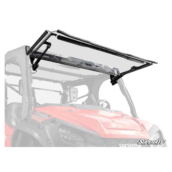 SuperATV SATV PWR FLIP WINDSHIELD HON (PFWS-H-PIO1K-70) - Driven Powersports