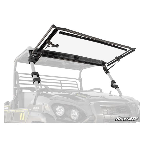 SuperATV SATV FLIP WINDSHIELD KAW (FWS-K-MULEFXR-70) - Driven Powersports