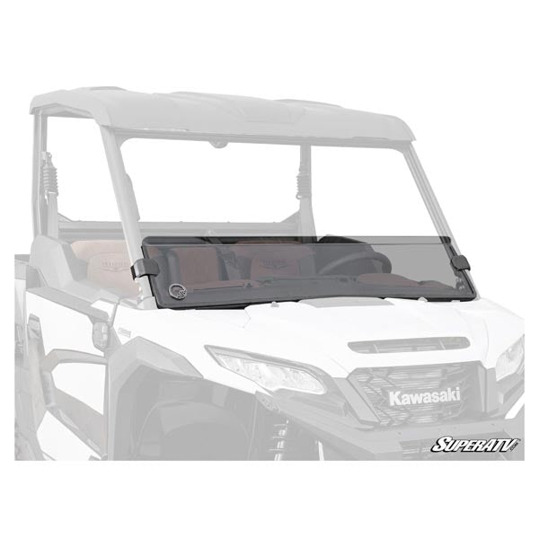 SuperATV SATV HALF WINDSHIELD KAW (HWS-K-RID-71) - Driven Powersports