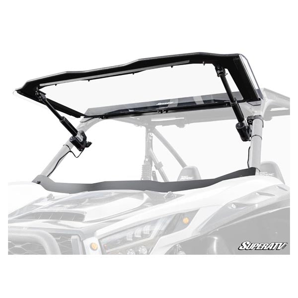 SuperATV SATV PWR FLIP WINDSHIELD KAW (PFWS-K-KRX-70) - Driven Powersports