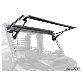SuperATV SATV PWR FLIP WINDSHIELD KAW (PFWS-K-MULEFXT-70) - Driven Powersports
