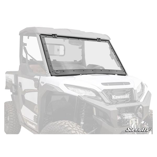 SuperATV SATV PWR FLIP WINDSHIELD KAW (PFWS-K-RID-70) - Driven Powersports