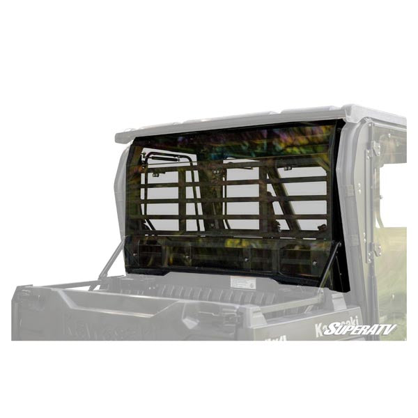SuperATV SATV POLY REAR WINDSHIELD KAW (RWS-K-MULE-FXT-72) - Driven Powersports