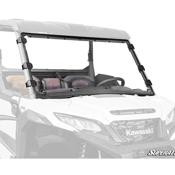 SuperATV Scratch-Resistant Full Windshield (WS-K-RID-70) - Driven Powersports