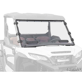 SuperATV Scratch-Resistant Vented Full Windshield (WS-K-RID-V-70) - Driven Powersports