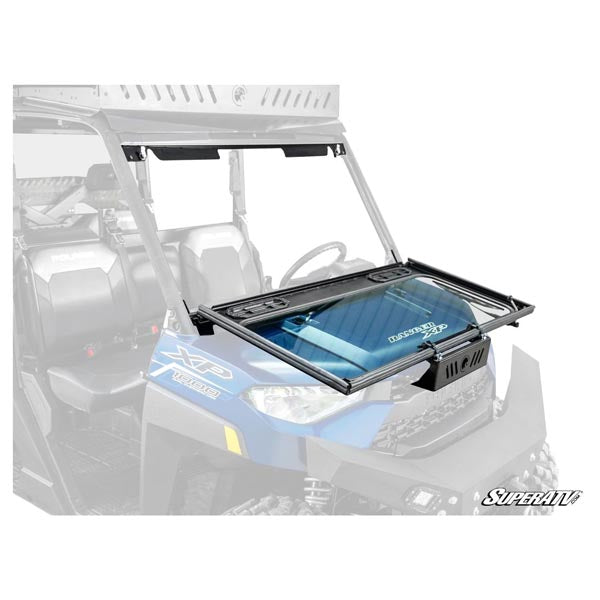 SuperATV SATV FLIP DWN GLS WINDSHLD KAW (FDGWS-P-RAN1K-K) - Driven Powersports