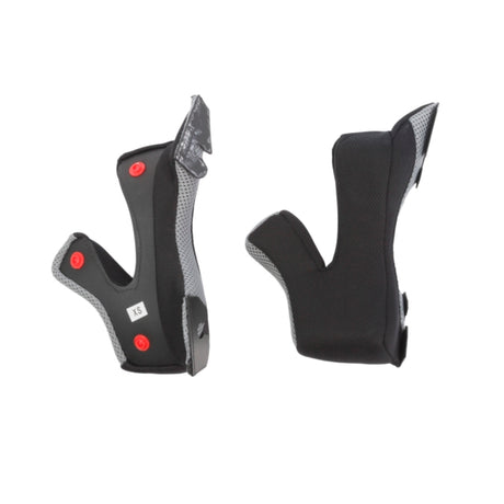 CKX TX707 Cheek Pad 2XL Black - Driven Powersports