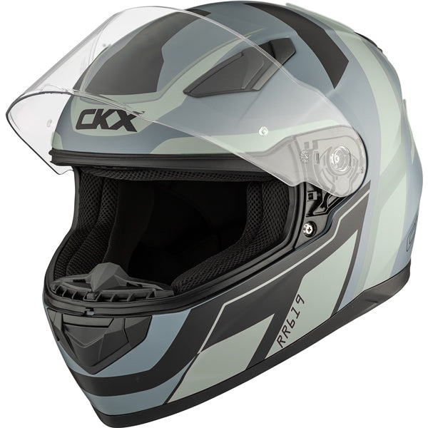 CKX RR619 – Full-face helmet Matte Silver L - Driven Powersports