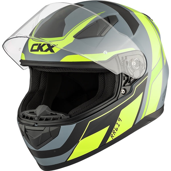 CKX RR619 – Full-face helmet Matte Yellow XS - Driven Powersports
