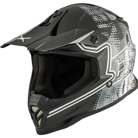 CKX TX019Y Off-Road Helmet Gleam Glossy Black S - Driven Powersports