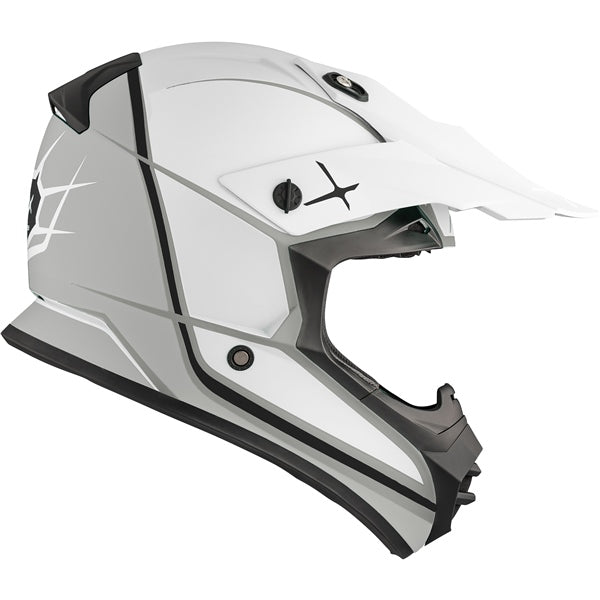 CKX TX228 Off-Road Helmet Energy Matte White XS - Driven Powersports