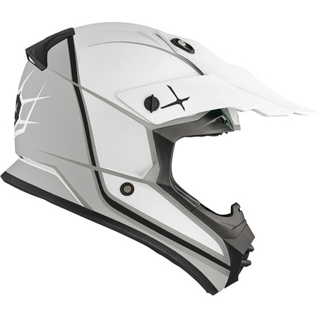 CKX TX228 Off-Road Helmet Energy Matte White XS - Driven Powersports