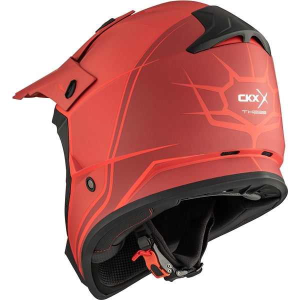 CKX TX228 Off-Road Helmet Energy Matte Red XS - Driven Powersports