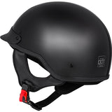 CKX Bullet Half Helmet Solid Black M - Driven Powersports