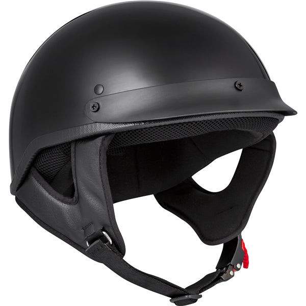 CKX Bullet Half Helmet Solid Black M - Driven Powersports
