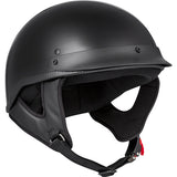 CKX Bullet Half Helmet Solid Black M - Driven Powersports