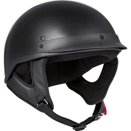 CKX Bullet Half Helmet Solid Black M - Driven Powersports