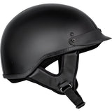 CKX Bullet Half Helmet Solid Black M - Driven Powersports