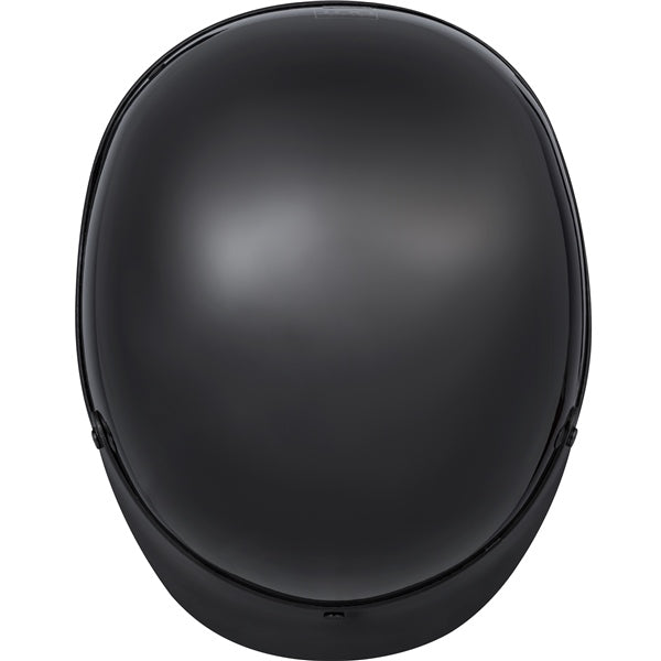 CKX Bullet Half Helmet Solid Black M - Driven Powersports