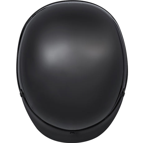 CKX Bullet Half Helmet Solid Black M - Driven Powersports