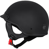 CKX Bullet Half Helmet Solid Matte Black XS - Driven Powersports
