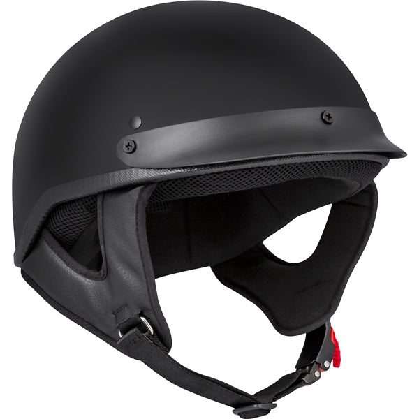 CKX Bullet Half Helmet Solid Matte Black XS - Driven Powersports