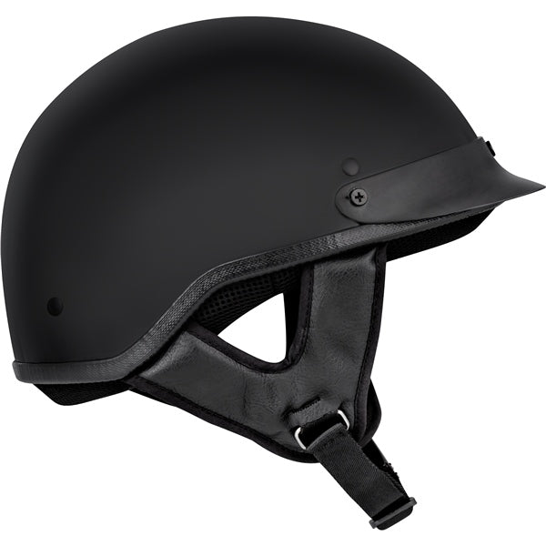 CKX Bullet Half Helmet Solid Matte Black XS - Driven Powersports