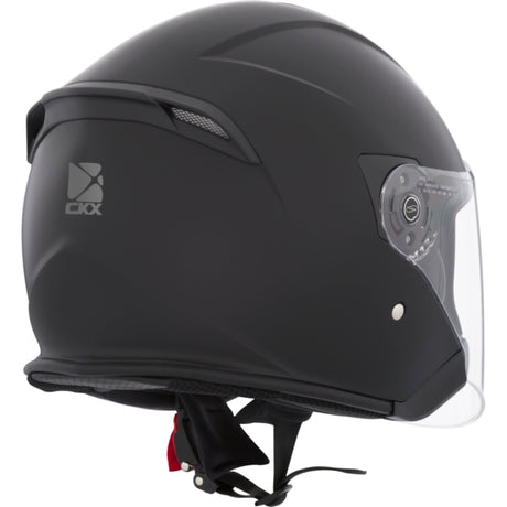 CKX Razor Open Helmet Solid Matte Black 2XL Single Shield - Driven Powersports