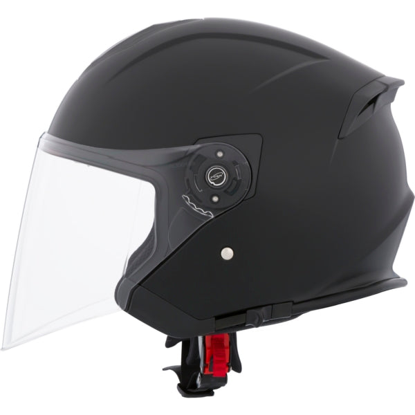 CKX Razor Open Helmet Solid Matte Black 2XL Single Shield - Driven Powersports