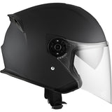CKX Razor Open Helmet Solid Matte Black XS Single Shield - Driven Powersports
