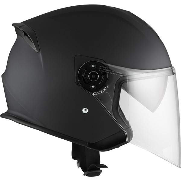 CKX Razor Open Helmet Solid Matte Black XS Single Shield - Driven Powersports