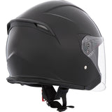 CKX Razor Open Helmet Solid Black 2XL Single Shield - Driven Powersports