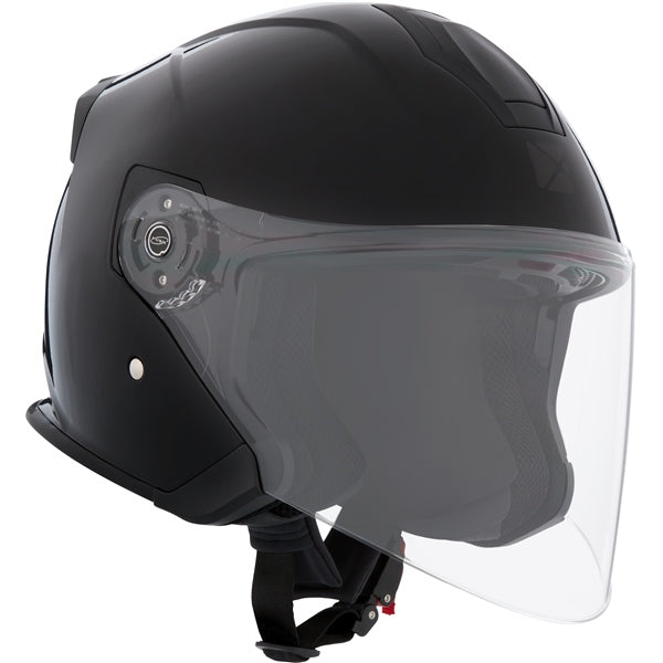 CKX Razor Open Helmet Solid Black 2XL Single Shield - Driven Powersports