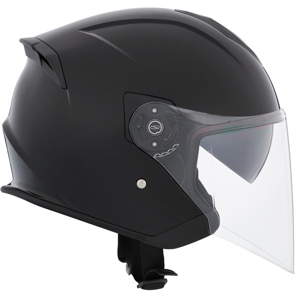 CKX Razor Open Helmet Solid Black 2XL Single Shield - Driven Powersports