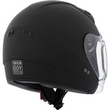 CKX VG977 Open-Face Helmet, Winter Solid Double Matte Black M Double Shield - Driven Powersports