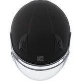 CKX VG977 Open-Face Helmet, Winter Solid Double Matte Black M Double Shield - Driven Powersports