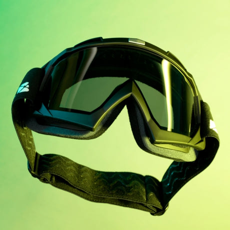 CKX Assault Goggles, Winter Matte Black Mirror light smoke - Driven Powersports