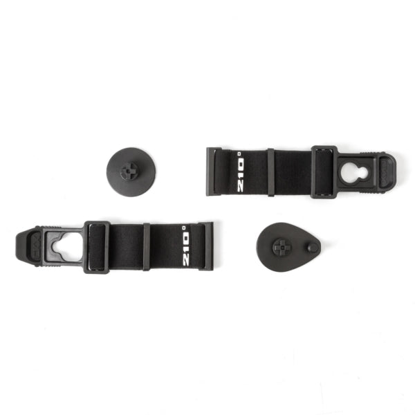 CKX Quick Goggles Strap, 210° Black Pair - Driven Powersports