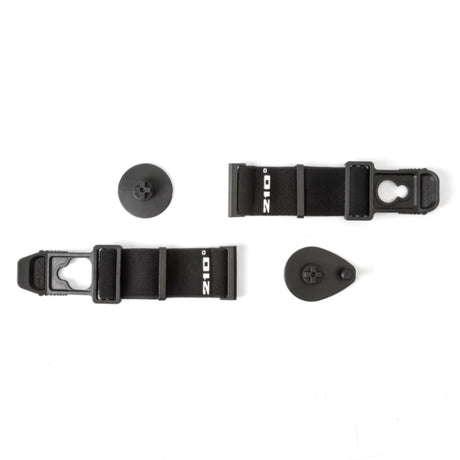 CKX Quick Goggles Strap, 210° Black Pair - Driven Powersports