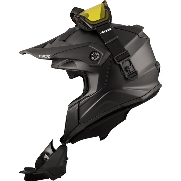 CKX Titan Original Helmet - Trail and Backcountry Solid Matte Black 3XL - Driven Powersports