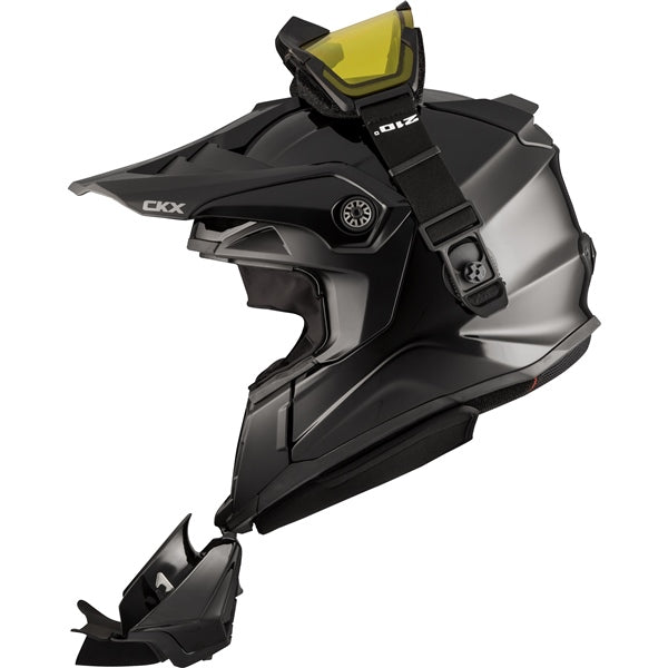 CKX Titan Original Helmet - Trail and Backcountry Solid Black S - Driven Powersports