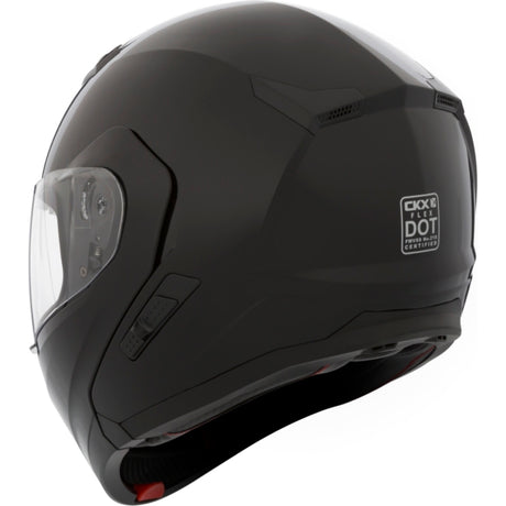 CKX Flex RSV Modular Helmet, Summer Solid Black M Single Shield - Driven Powersports