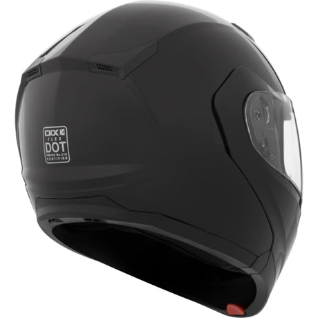 CKX Flex RSV Modular Helmet, Summer Solid Black M Single Shield - Driven Powersports